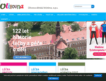 Tablet Screenshot of olivovna.cz